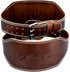 RDX 6 INCH BROWN LEATHER GYM BELT-1